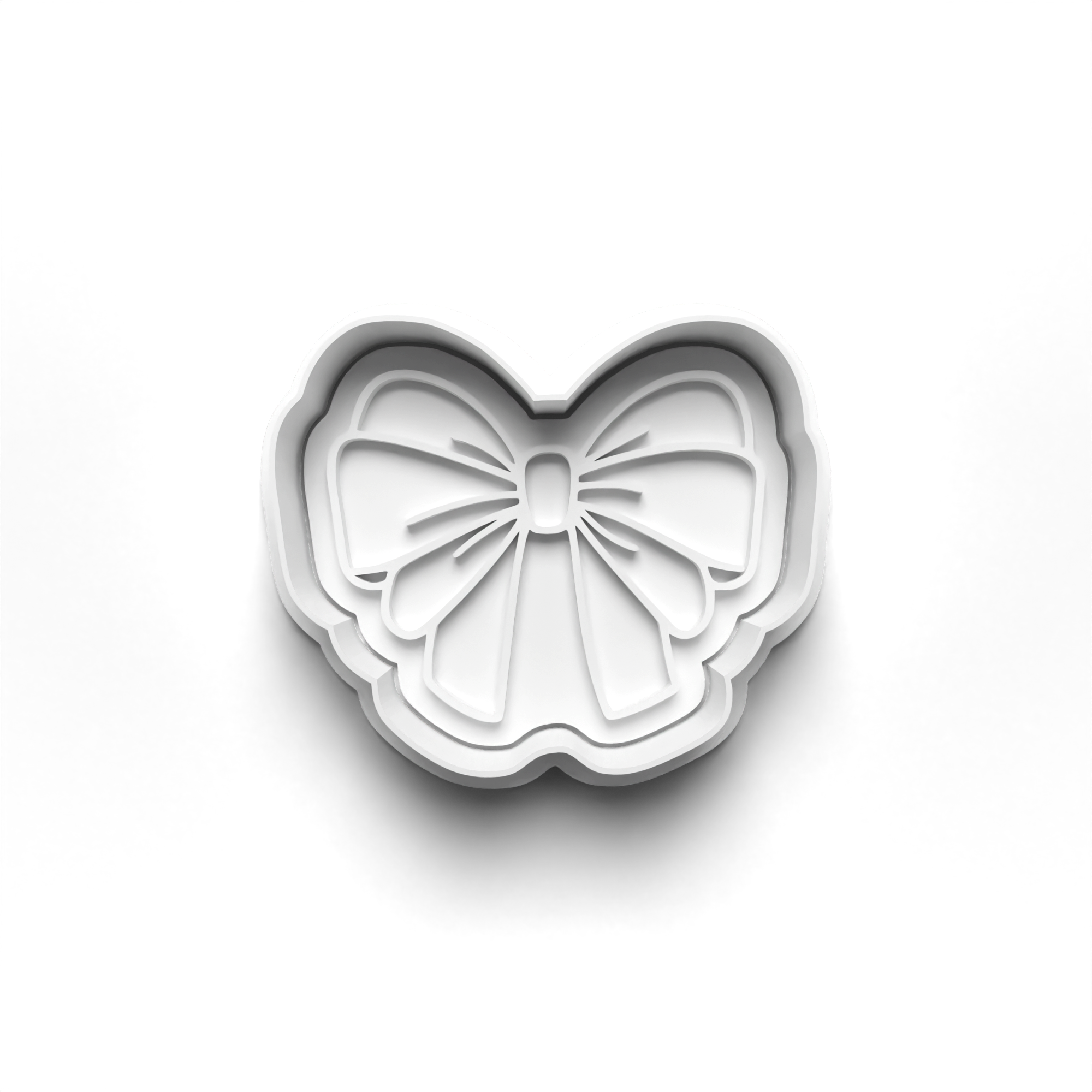 Bows Theme Cookie Cutters Set + Stamps for Baking, Crafts 1116