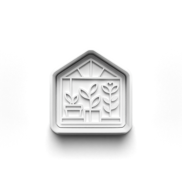 Botanical Garden Theme Cookie Cutters Set + Stamps for Baking, Cookies, Crafts 1124