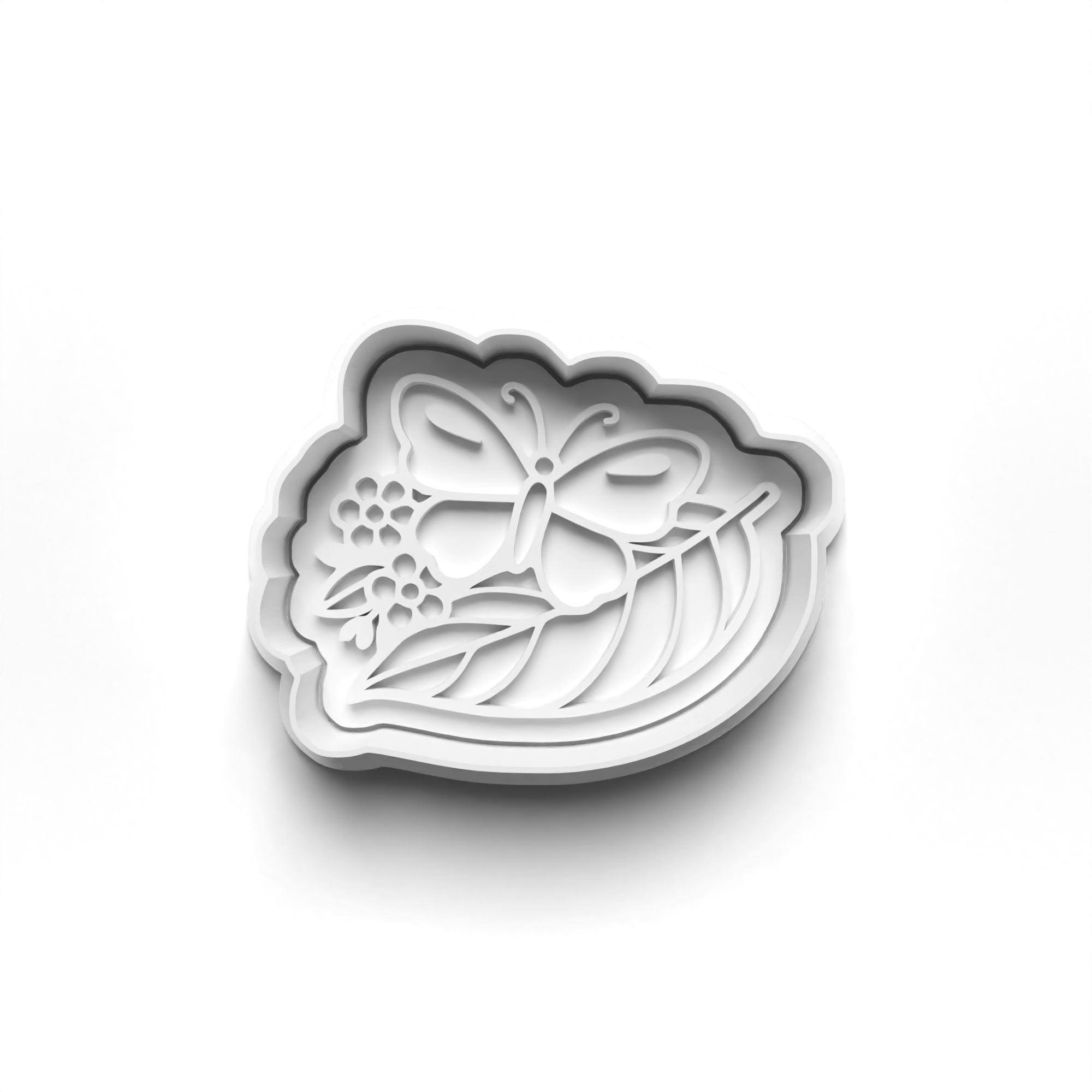 Botanical Garden Theme Cookie Cutters Set + Stamps for Baking, Cookies, Crafts 1124