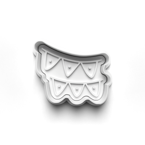 Fiesta Party Theme Cookie Cutters Set + Stamps for Baking, Cookies, Crafts 1130