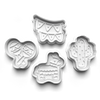 Fiesta Party Theme Cookie Cutters Set + Stamps for Baking, Cookies, Crafts 1130