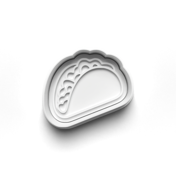 Mexican Food Cookie Cutters Set + Stamps for Baking, Cookies, Crafts 1132