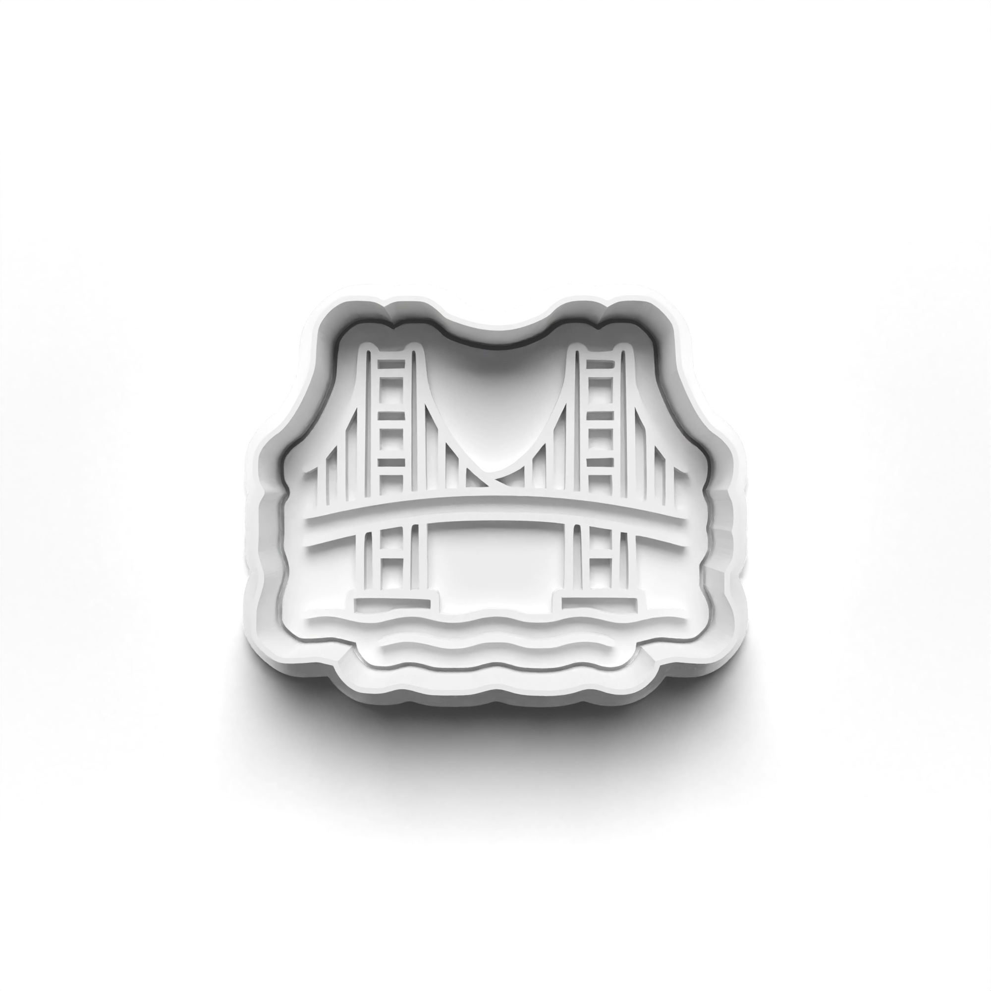 San Francisco Cookie Cutters Set + Stamps for Baking, Cookies, Crafts 1134