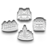 San Francisco Cookie Cutters Set + Stamps for Baking, Cookies, Crafts 1134
