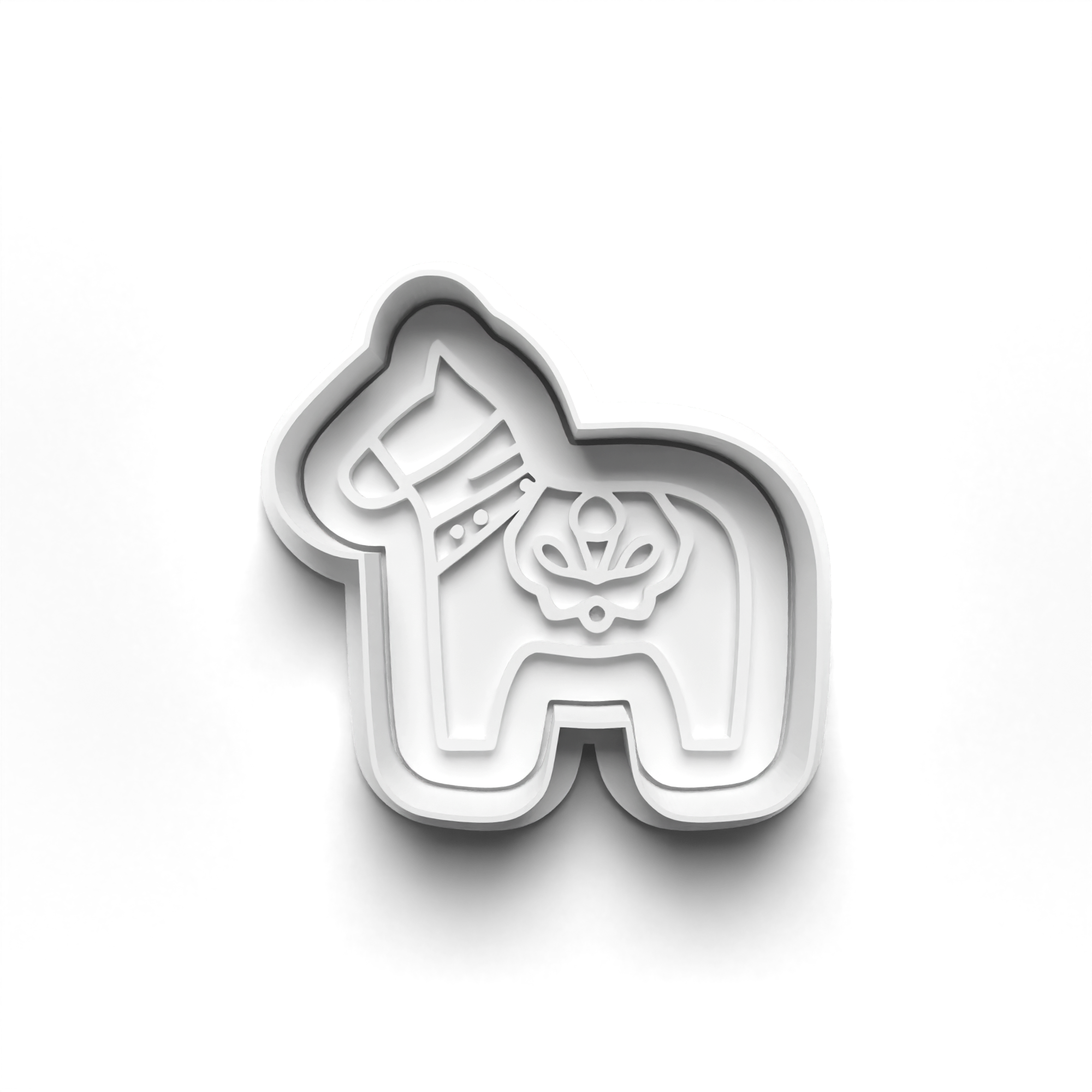 Scandinavian Folk Art Cookie Cutters Set + Stamps for Baking, Cookies, Crafts 1135