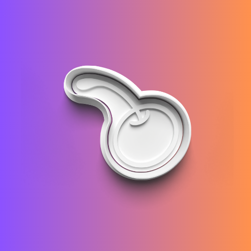 Cherries Theme Cookie Cutters Set + Stamps for Baking, Crafts, Play dough 0811