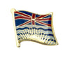 British Columbia Canada Flag Lapel Pin - 5/8" x 5/8"