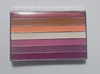 Lesbian Sunset Flag (7 Stripes) Lapel Pin 1" x 5/8" - Silver Plating