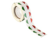 Italy Flag Heart Stickers * 500 Per Roll (1" x 1") Italian Stickers