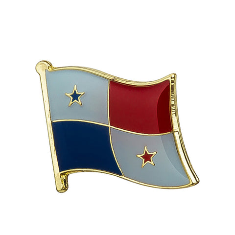 Panama Flag Lapel Pin - 3/4" x 5/8"