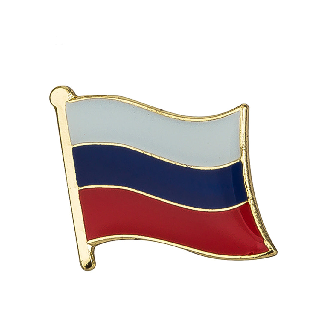 Russia Flag Lapel Pin - 5/8