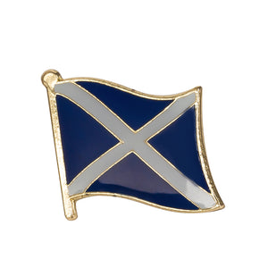 Scotland Flag Lapel Pin - 3/4" x 5/8"