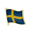 Sweden Flag Lapel Pin 5/8" x 5/8"