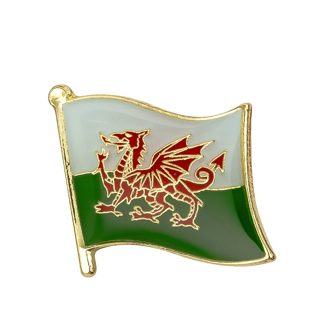 Wales Flag Lapel Pin 5/8