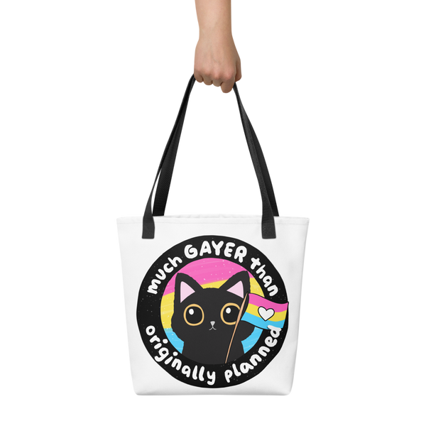 Gayer Cat Pan Tote bag