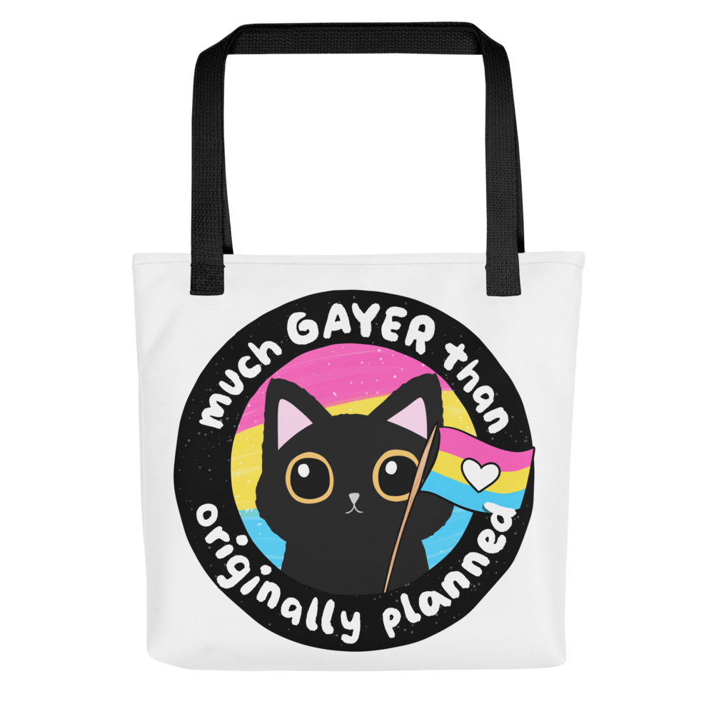 Gayer Cat Pan Tote bag