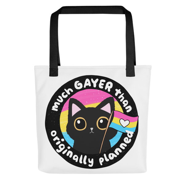 Gayer Cat Pan Tote bag