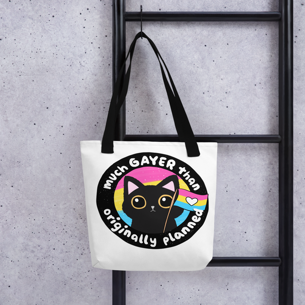 Gayer Cat Pan Tote bag