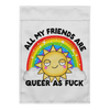 Queer AF Garden flag