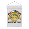 Queer AF Garden flag