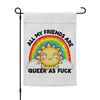 Queer AF Garden flag