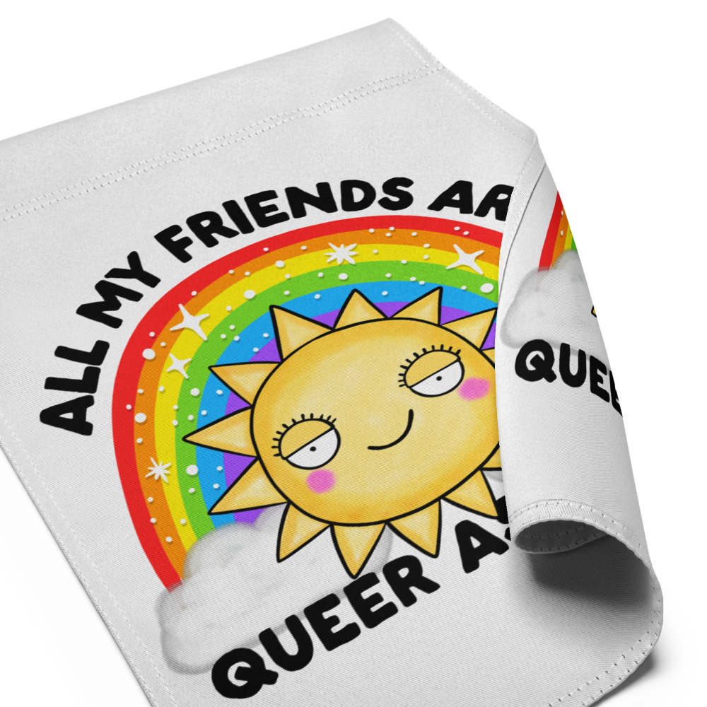 Queer AF Garden flag