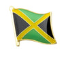 Jamaica Flag Lapel Pin - 5/8" x 5/8"