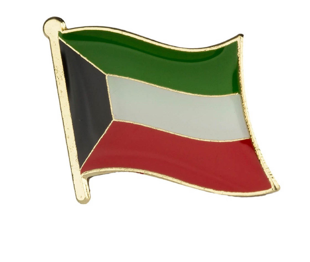 Kuwait Flag Lapel Pin - 5/8