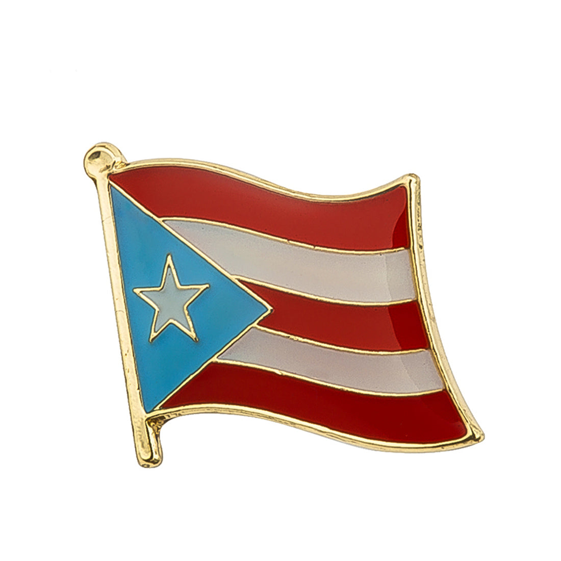 Puerto Rico Flag Lapel Pin 5/8