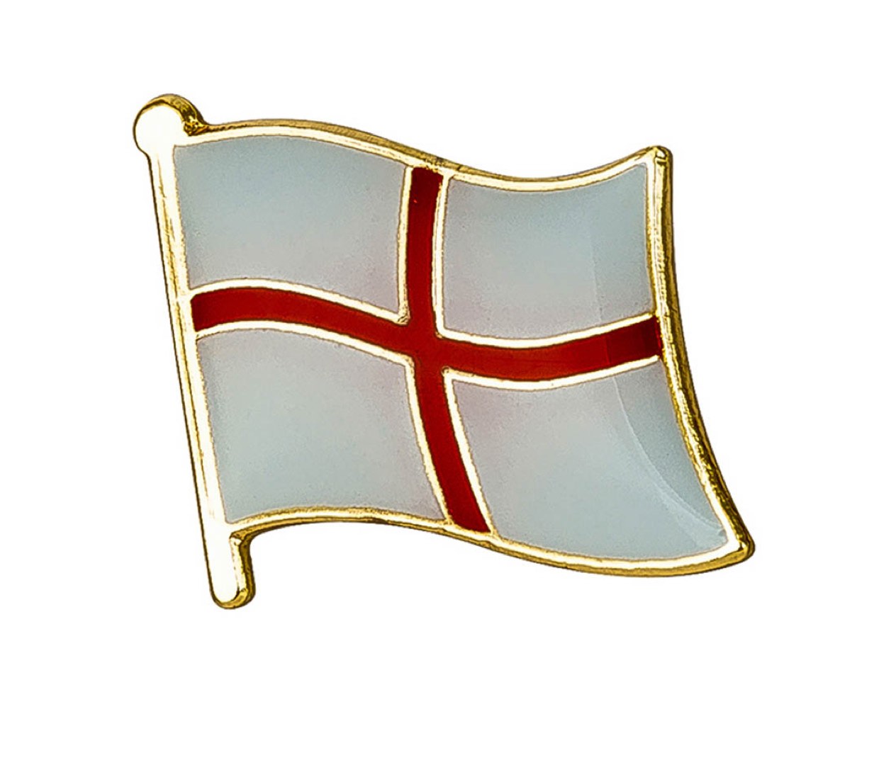 England Flag Lapel Pin 3/4" x 5/8"