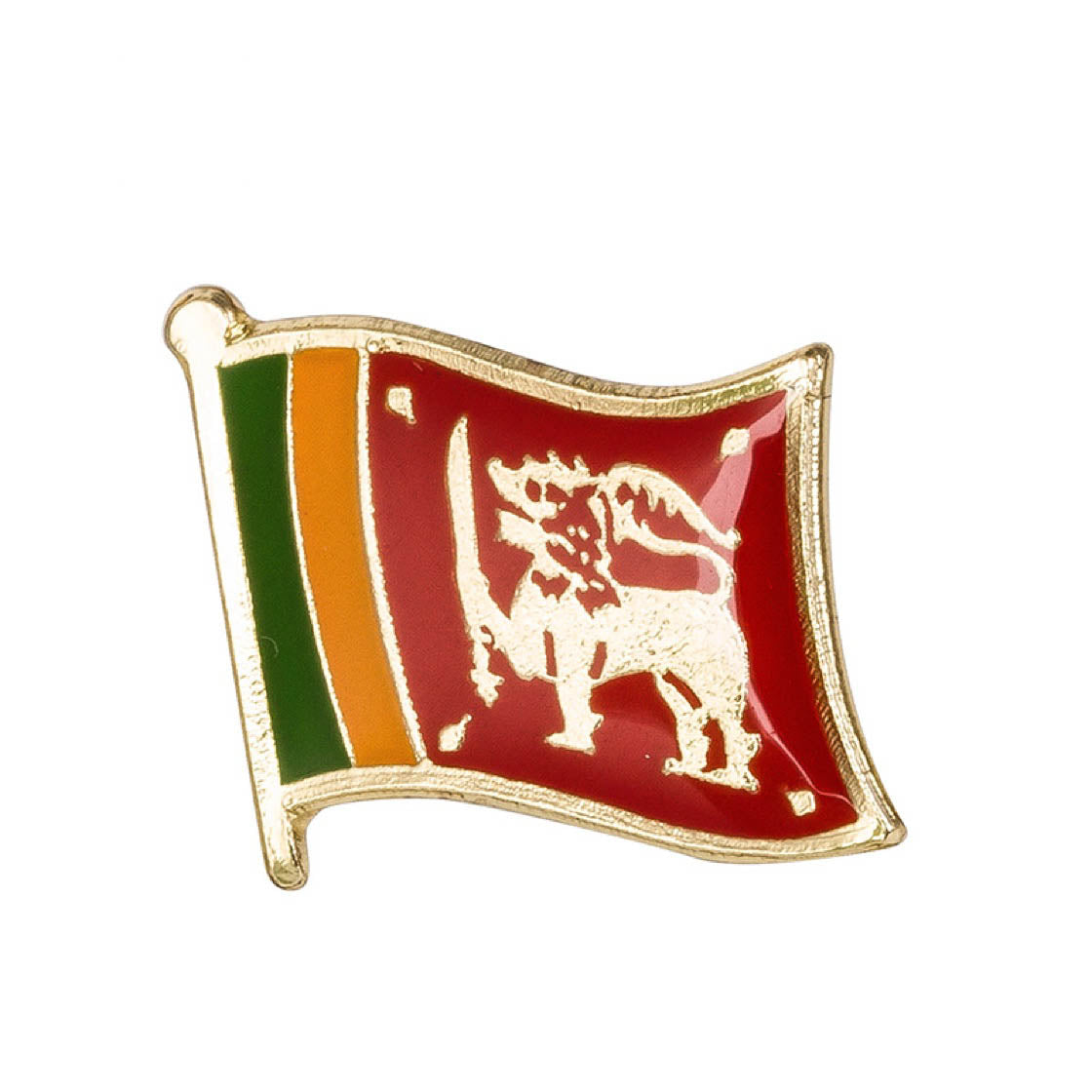 Sri Lanka Flag Lapel Pin 5/8