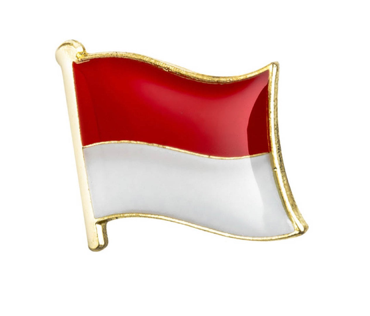 Monaco Flag Lapel Pin 5/8