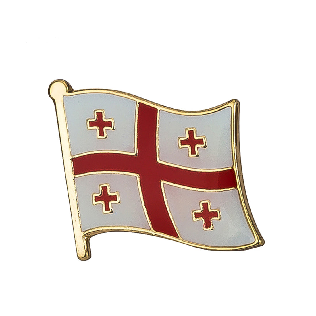 Georgia (Country) Flag Lapel Pin - 5/8