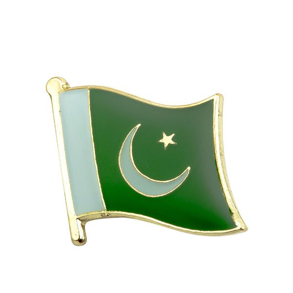 Pakistan Flag Lapel Pin 3/4" x 5/8"
