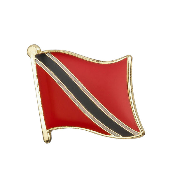 Trinidad Flag Lapel Pin 3/4" x 5/8"