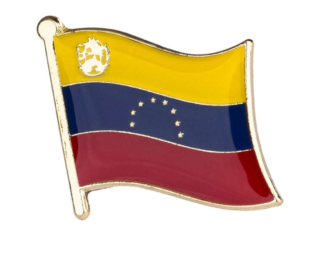 Venezuela (8 Star) Flag Lapel Pin 3/4" x 5/8"