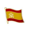 Spain Flag Lapel Pin 5/8" x 5/8"