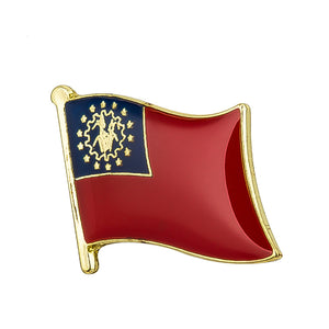 Myanmar Flag Lapel Pin 3/4" x 5/8"
