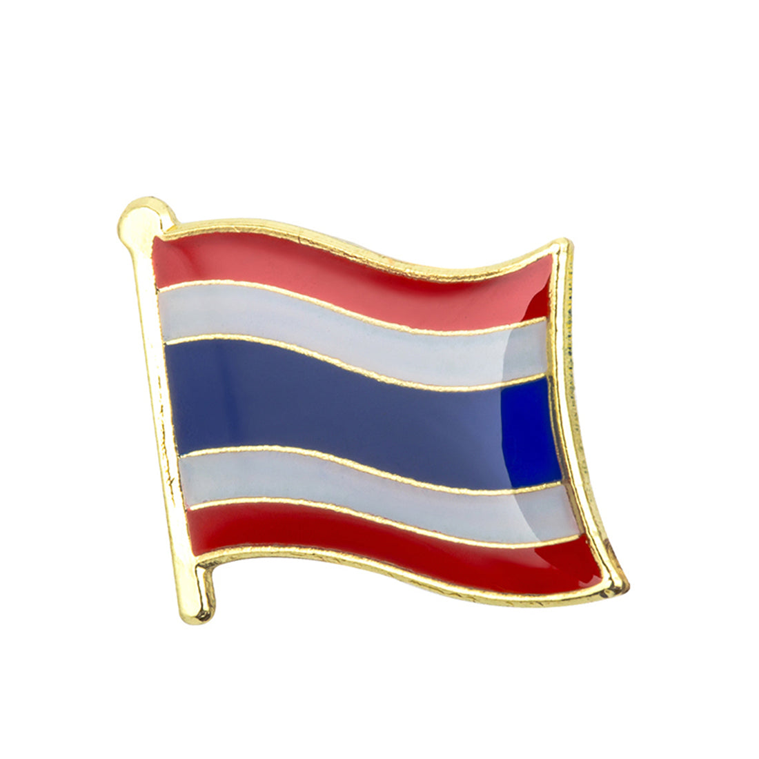 Thailand Flag Lapel Pin 3/4