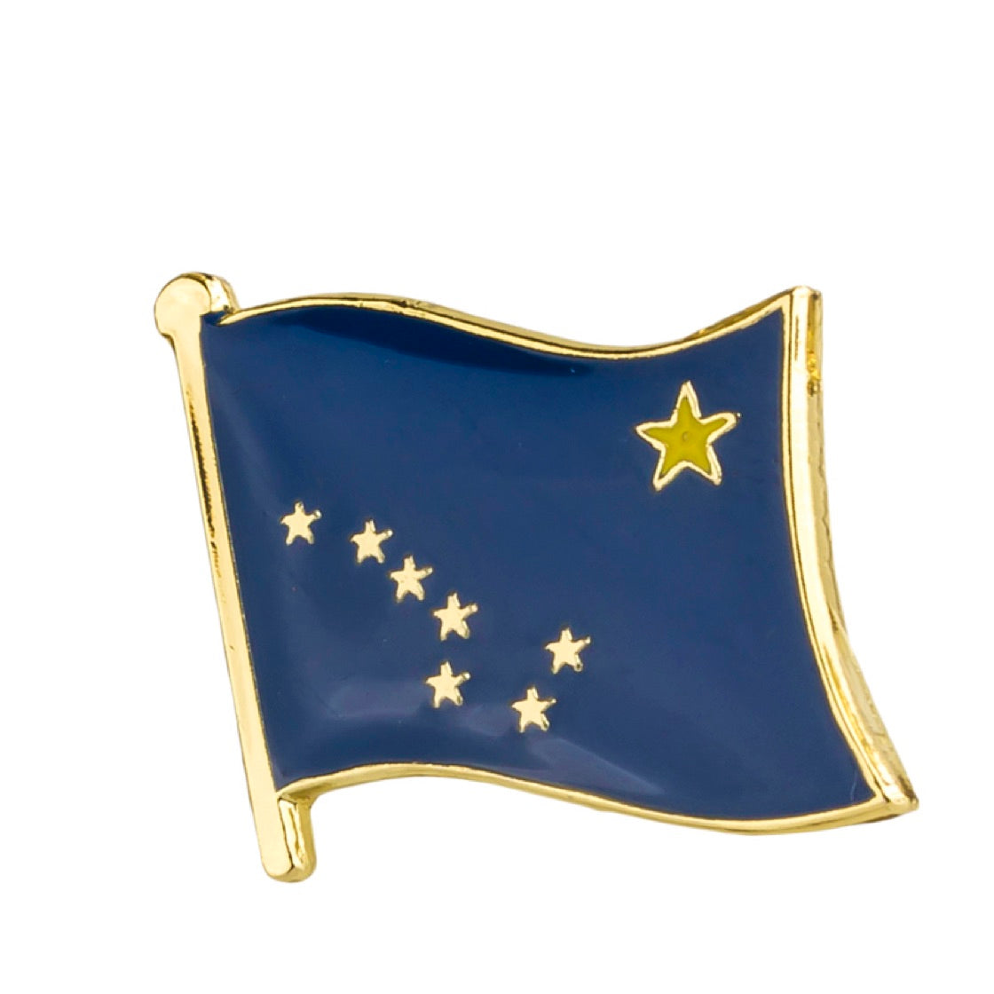 Alaska Flag Lapel Pin 5/8