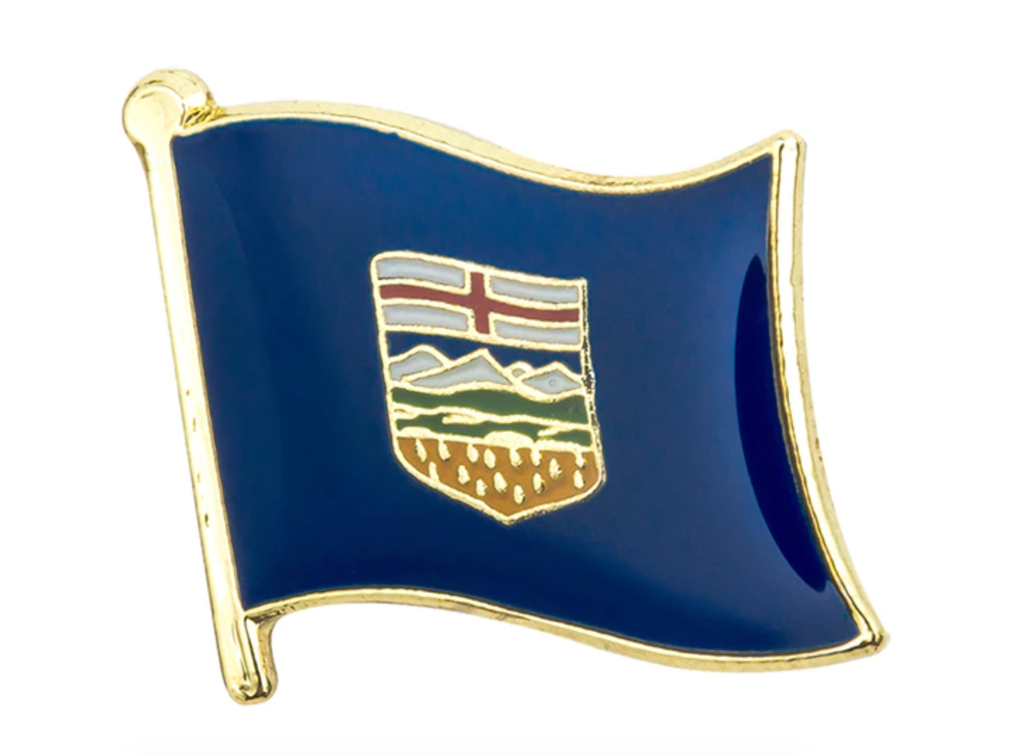 Alberta Canada Flag Lapel Pin - 5/8