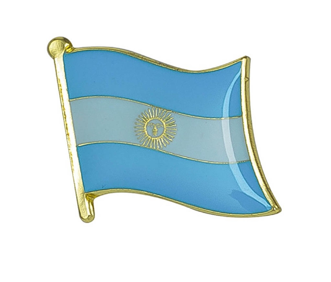 Argentina Flag Lapel Pin - 5/8