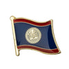 Belize Flag Lapel Pin - 5/8" x 5/8"