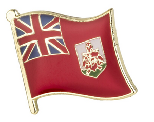 Bermuda Flag Lapel Pin - 3/4" x 5/8"