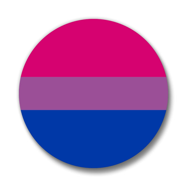Bisexual 1.25" Pinback Button Choice of 1, 10 or 25