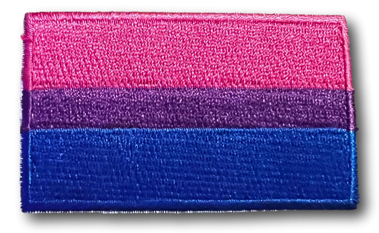 Bisexual Flag Iron On Patch 2.5