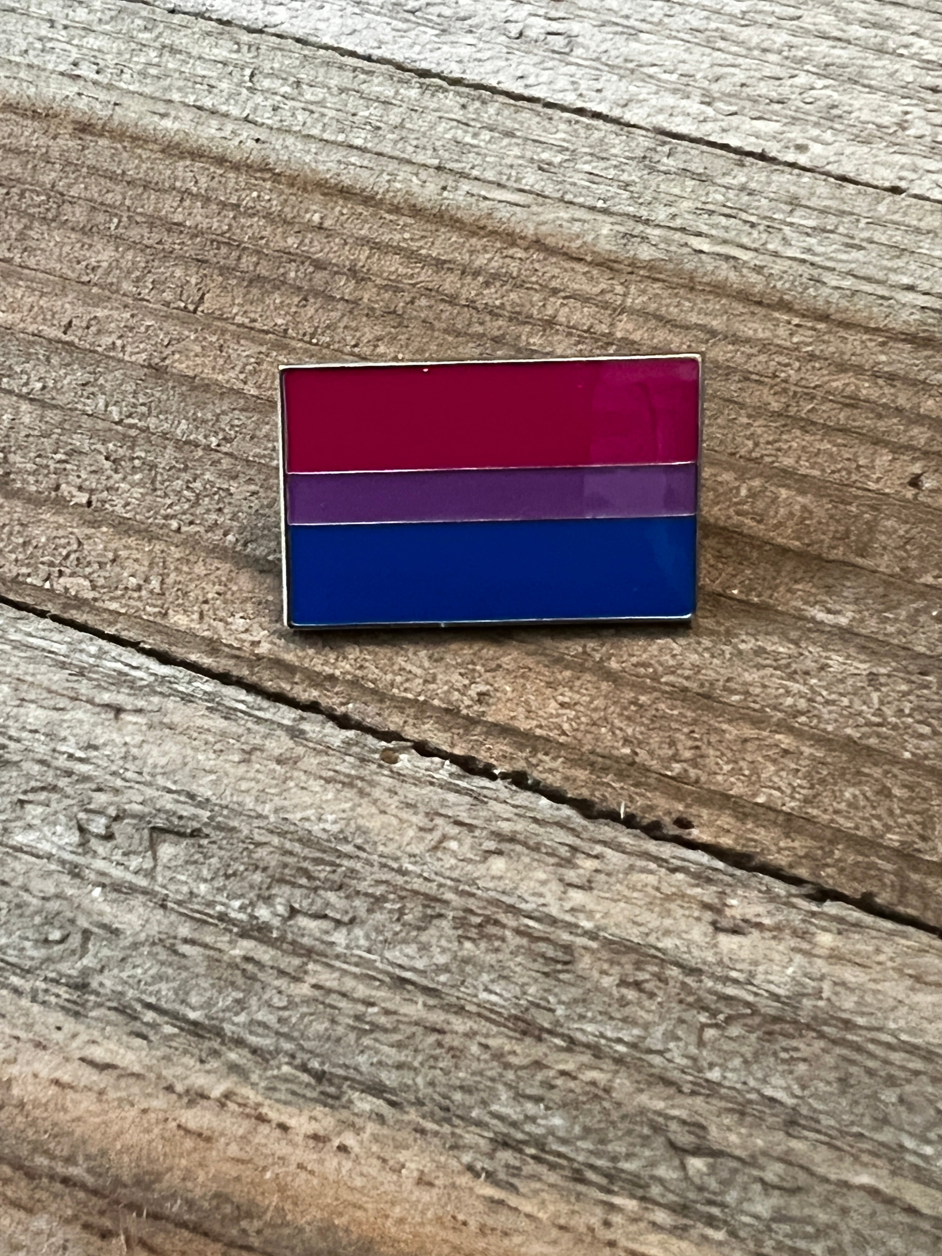 Bisexual Flag Lapel Pin 1