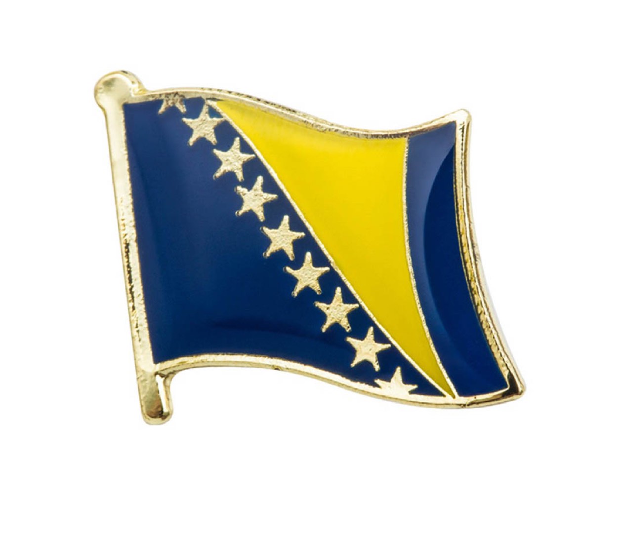 Bosnia and Herzegovina Lapel Pin - 5/8