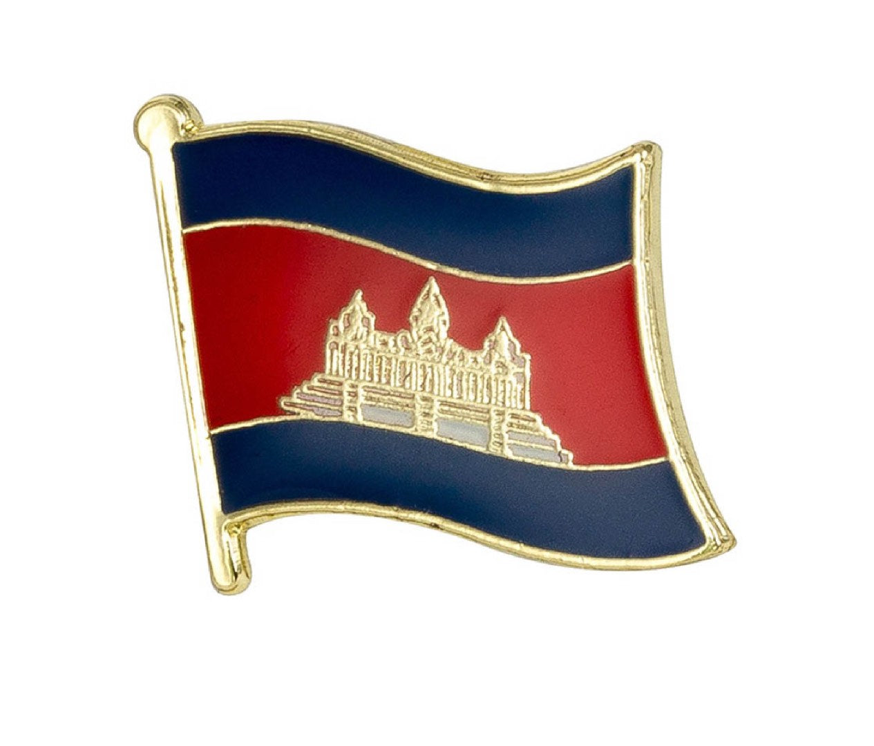 Cambodia Flag Lapel Pin - 5/8