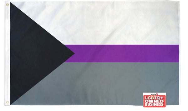 Demisexual Waterproof Flag 3x5ft Poly